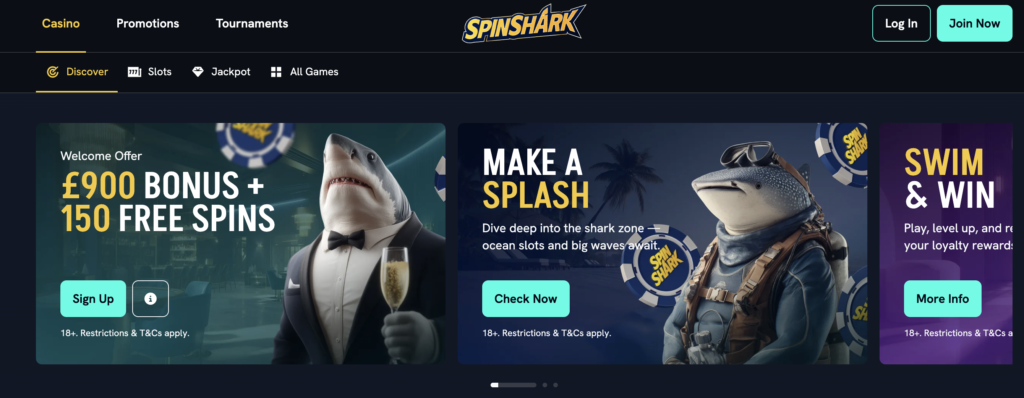 SpinShark Casino